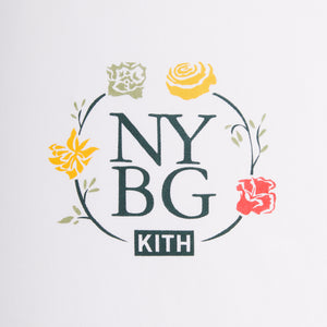 UrlfreezeShops for New York Botanical Garden Logo Vintage Tee - White