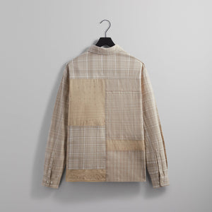 Kith Patchwork Jaydin Buttondown Shirt - Sediment PH