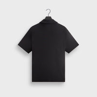 Kith Micro Waffle Drew Polo - Black