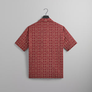UrlfreezeShops Textured Stitch Thompson Crossover Tweed Shirt - Bitters