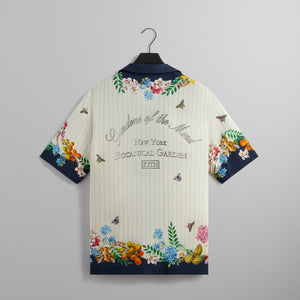 Erlebniswelt-fliegenfischenShops Moncler 'O' WOMEN T-SHIRTS POLO Pinstripe Floral Thompson Shirt - Silk
