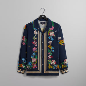 UrlfreezeShops Fall 2022 Russell Athletic Floral Border Long Sleeve Thompson Shirt - Nocturnal