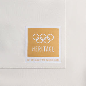 Kith for Olympics Heritage Washed Satin Reade Shirt - Sandrift