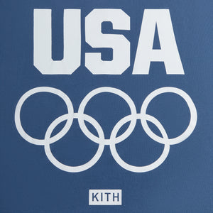Kith for Team USA Washed Bishop Tee - Sea
