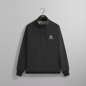 UrlfreezeShops Paper Nylon Ryder Quarter Zip - Black