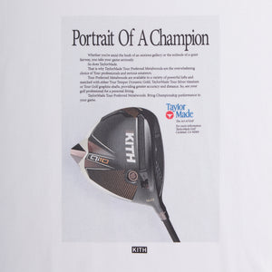 Kith for TaylorMade Champion Vintage Tee - White