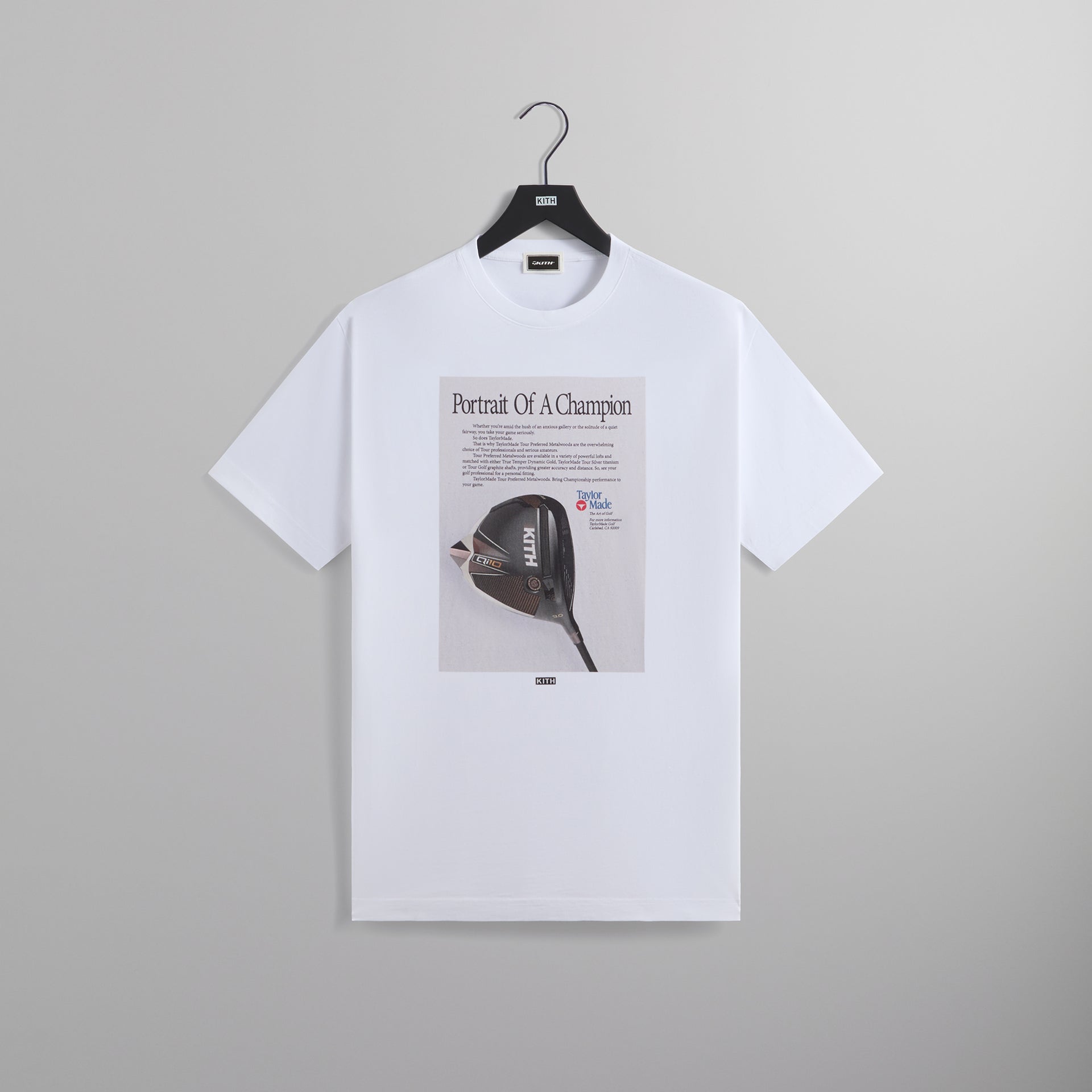 Kith for TaylorMade Champion Vintage Tee - White PH