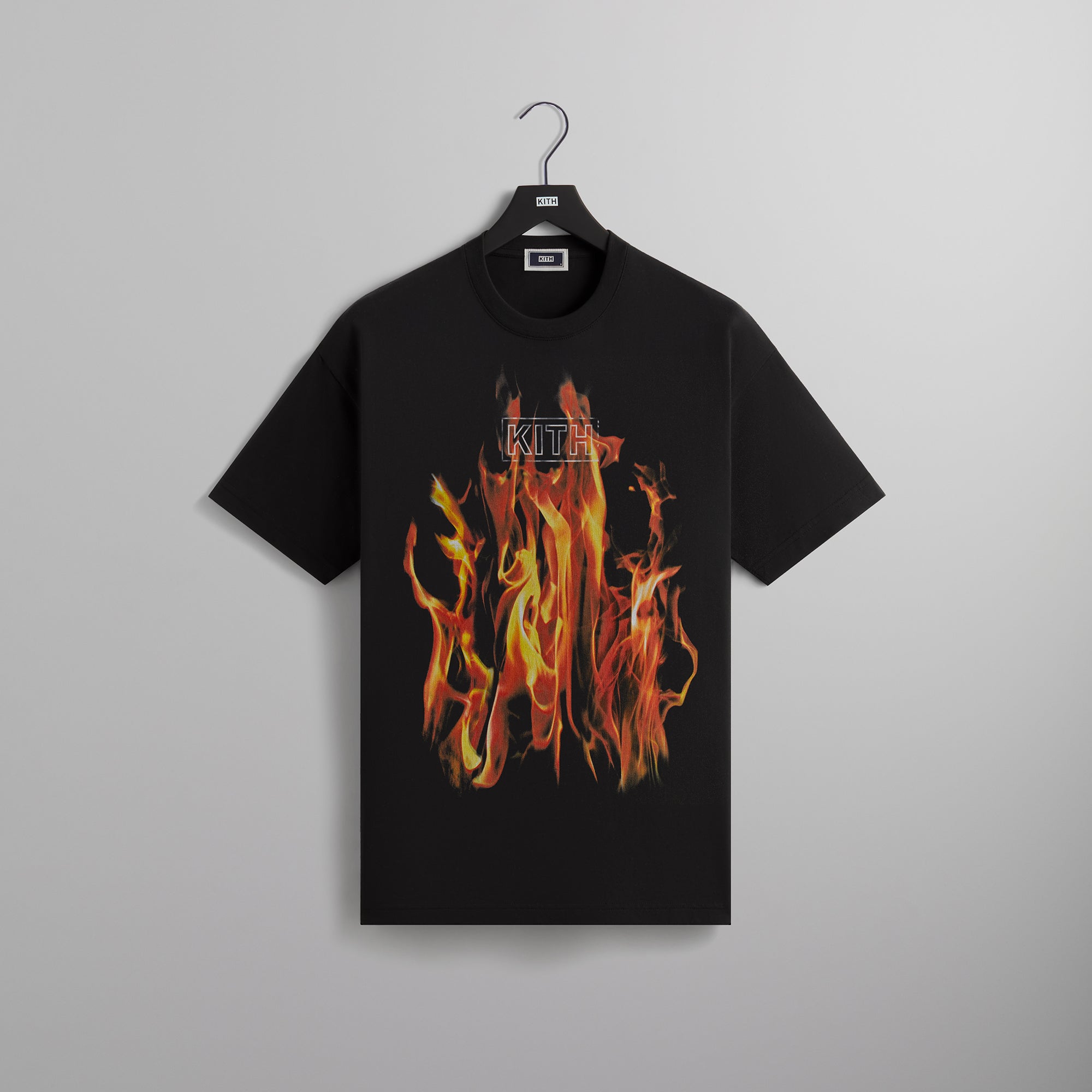 Kith Pyro Box Logo Vintage Tee - Black