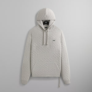 UrlfreezeShops Mixed Stitch Interlock Williams III Hoodie - Light Heather Grey