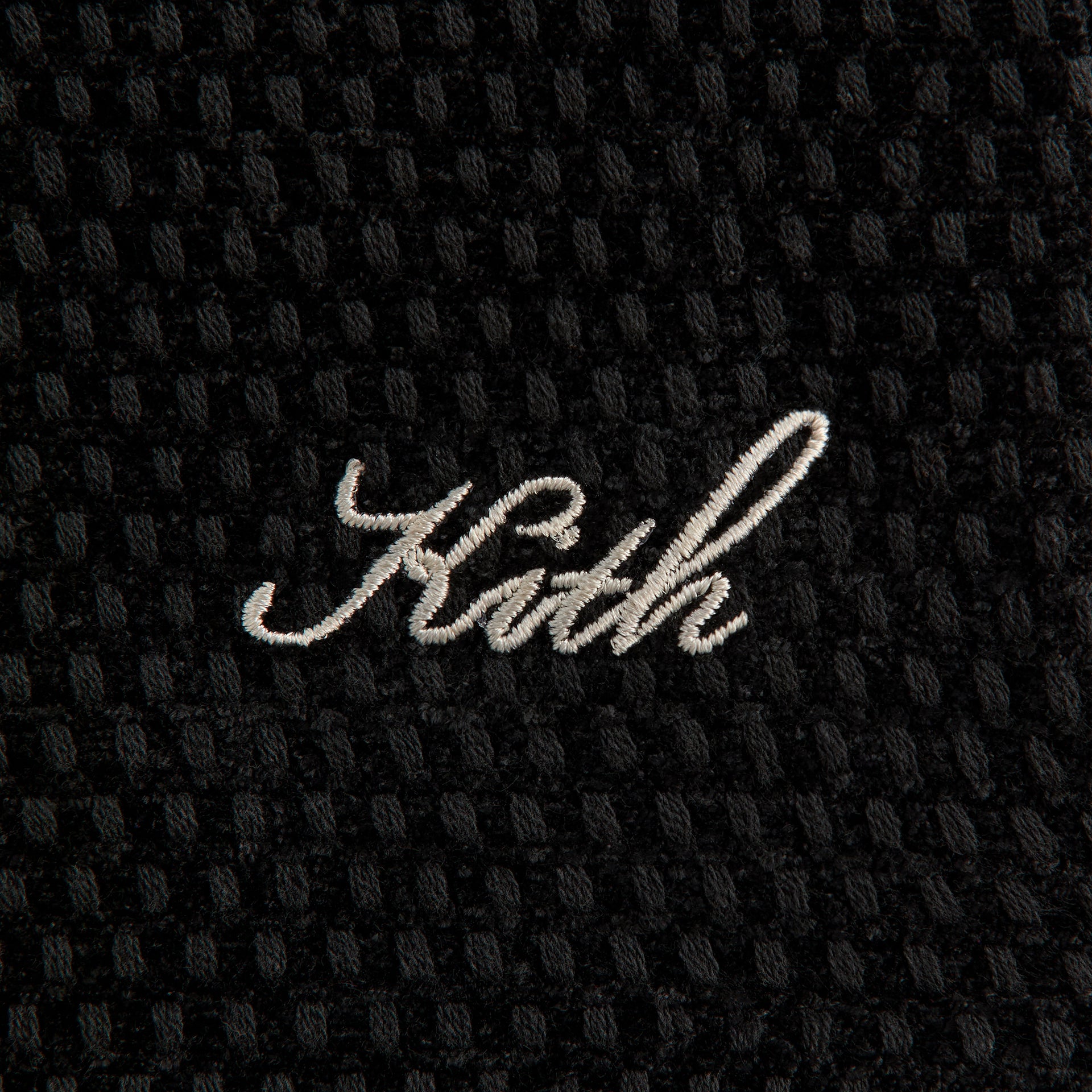 Kith Chenille Tweed Apollo Shirt - Black