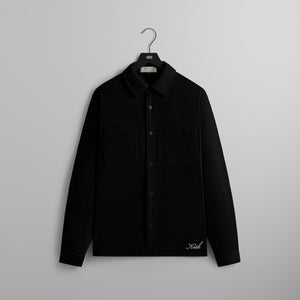 Kith Chenille Tweed Apollo Shirt - Black