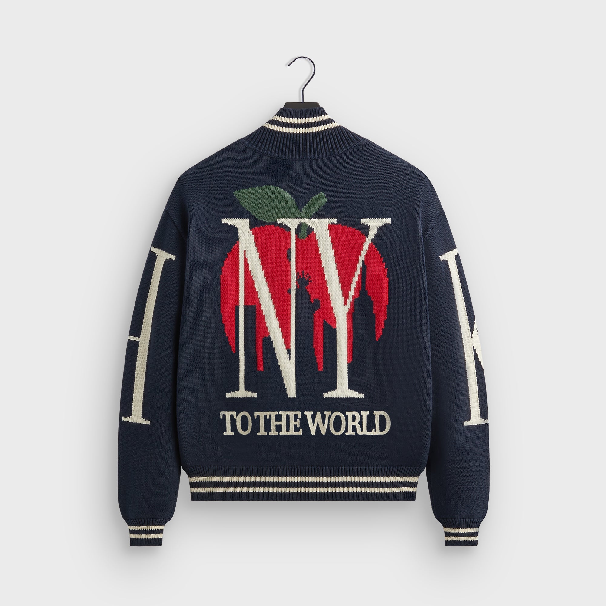 KITH NYC コットンニット ジップアップ セーター KITH NYC(キスニューヨークシティ) ニット・セーター(メンズ