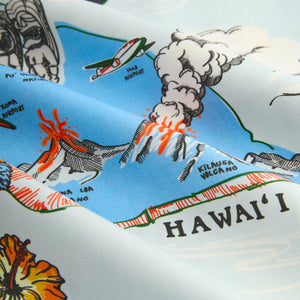 Kith Hawaii Thompson Camp Collar Shirt - Oyster