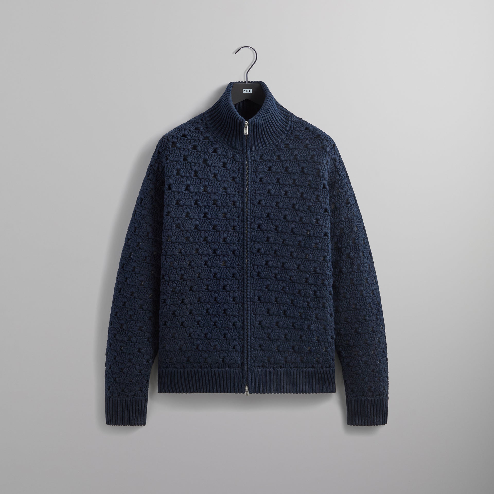 Kith Highland Crochet Wyona Full Zip - Abyss