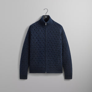 Kith Highland Crochet Wyona Fullzip - Abyss