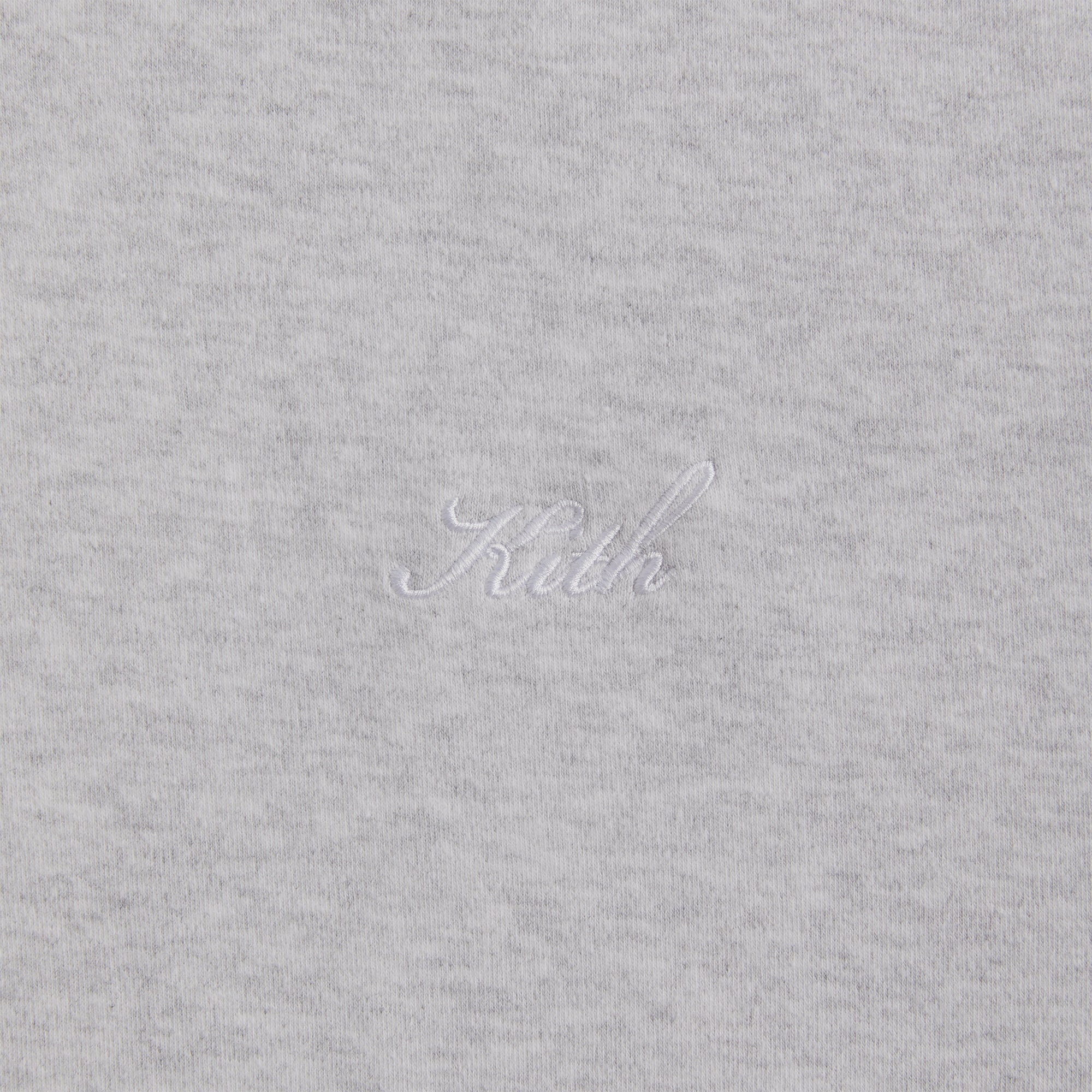 【KITH NYC】インターロック ウィリアムズ Vフルジップ パーカー Kith Interlock Williams V Full Zip Hoodie - Light Heather Grey