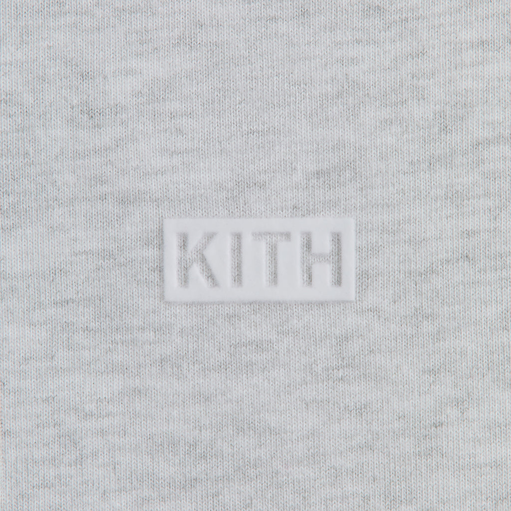 Kith Mock Neck LAX Tee - Light Heather Grey