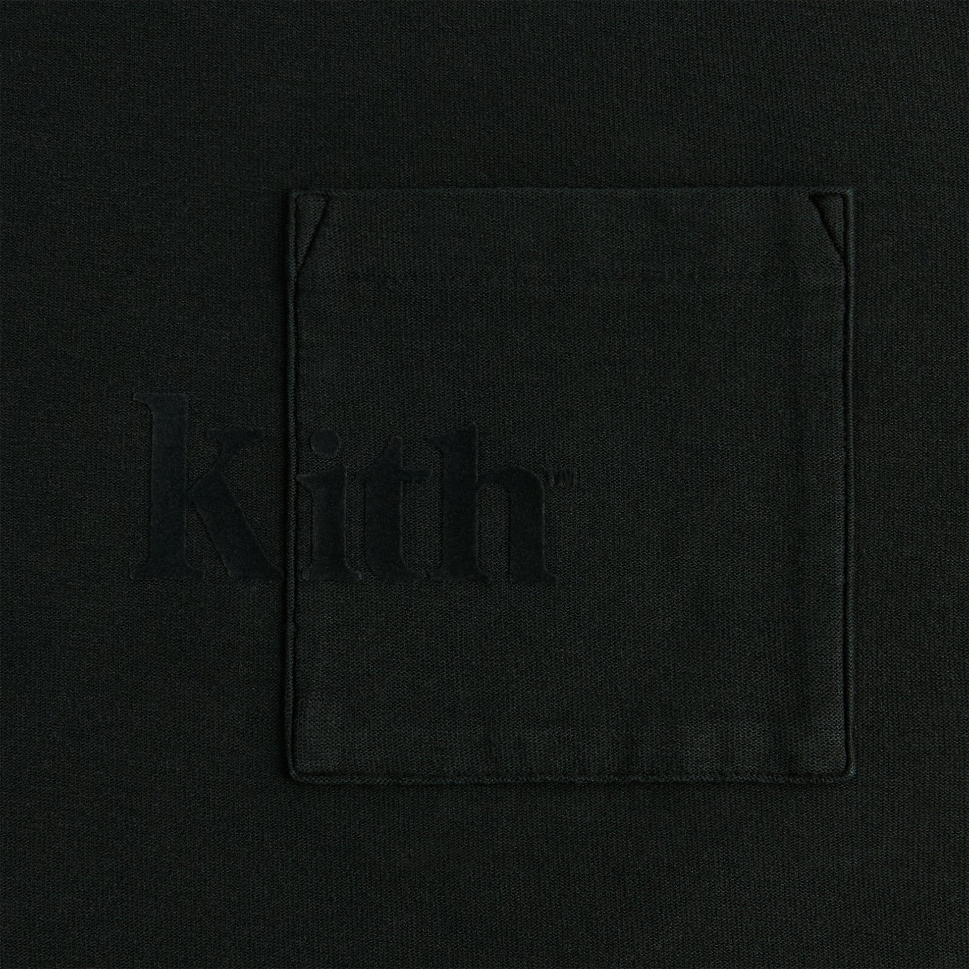 Kith Long Sleeve Quinn Tee - Black