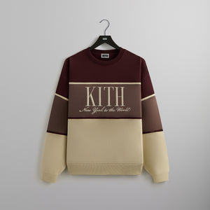 Kith paneled williams crewneck hotsell