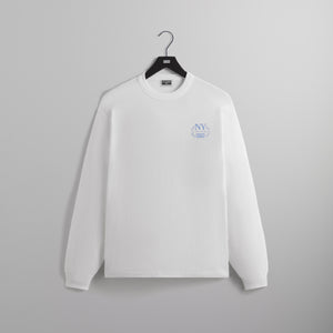 Kith NY to the World Liberty Apple Flame Vintage Long Sleeve Tee - White