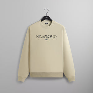 Kith NY to the World Signature Nelson Crewneck - Sandrift