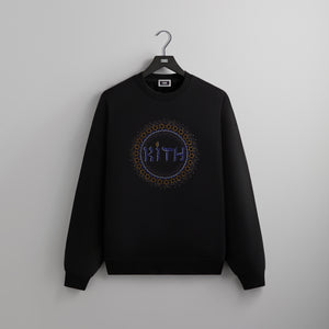 UrlfreezeShops Hanukkah Crystal Nelson Crewneck - Black