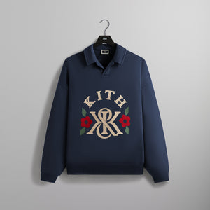 Kith K&K Applique Nelson Collared Rugby - Nocturnal