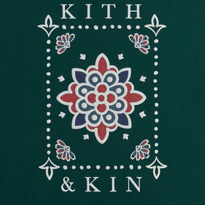 Kith Ornamental Print Tee - Algae