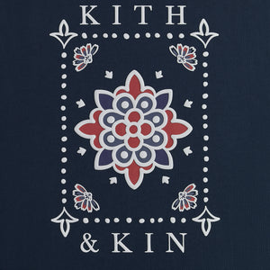 Kith Ornamental Print Tee - Nocturnal