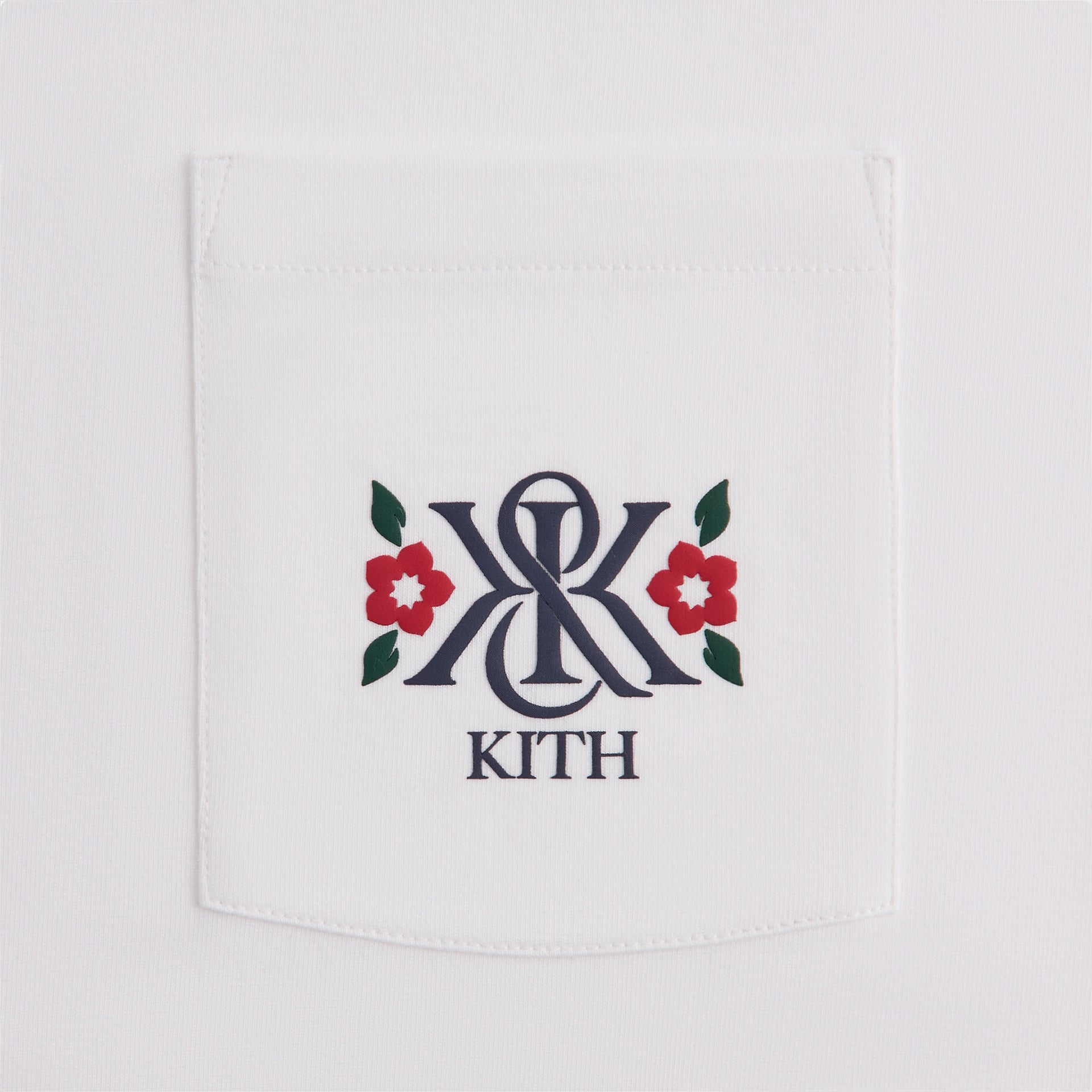 Kith K&K Pocket Tee - White