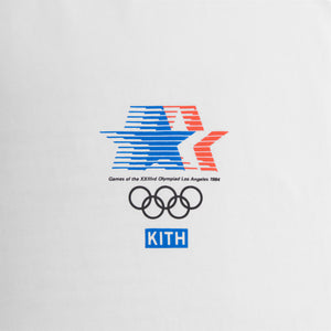 Kith for Olympics Heritage Los Angeles 1984 Vintage Tee - White