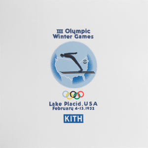 Kith for Olympics Heritage Lake Placid 1932 Vintage Tee - White