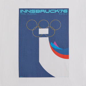 Kith for Olympics Heritage Innsbruck 1976 Vintage Tee - White