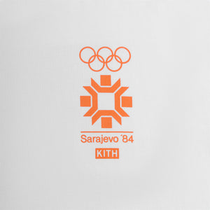 Kith for Olympics Heritage Sarajevo 1984 Vintage Tee - White