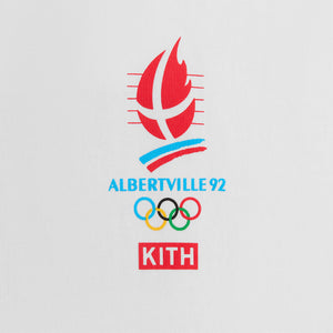 Kith for Olympics Heritage Albertville 1992 Vintage Tee - White