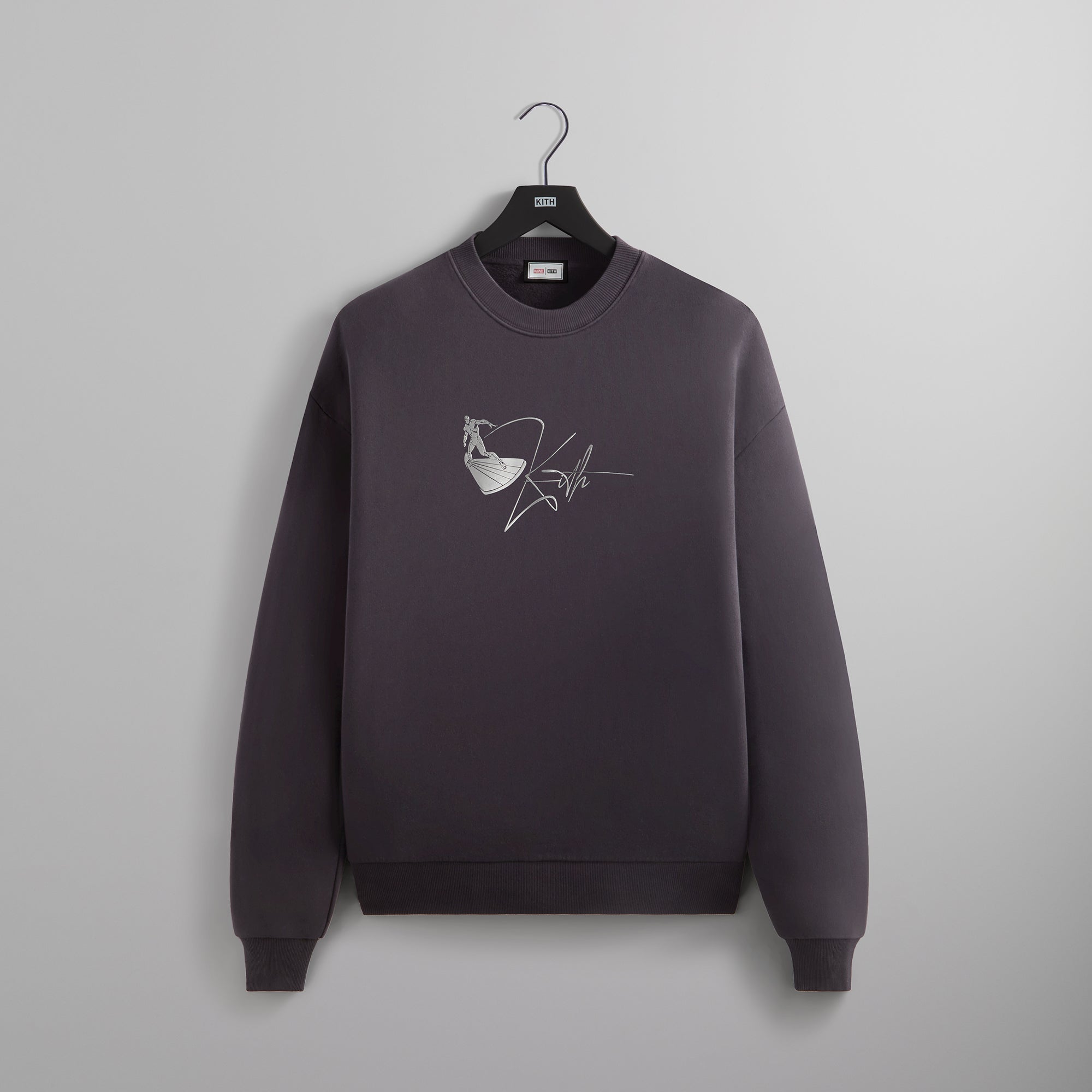 KITH PANELED WILLIAMS CREWNECK XS - BATTLESHIP cheapest