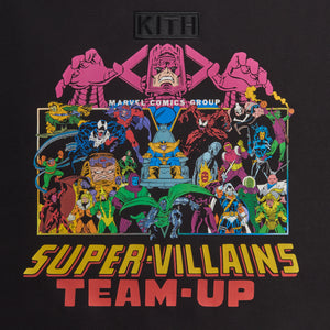 Marvel | Kith Team Up Vintage Nelson Crewneck - Black