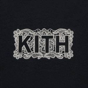 Kith Floral Lace Nelson Crewneck - Black