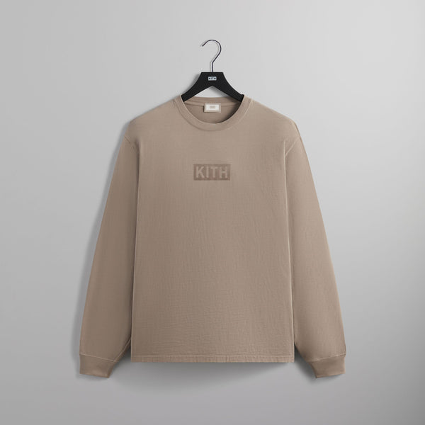 Kith box logo sales crewneck