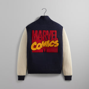 Marvel | UrlfreezeShops Comics Wyona Full Zip Sweater - Nocturnal