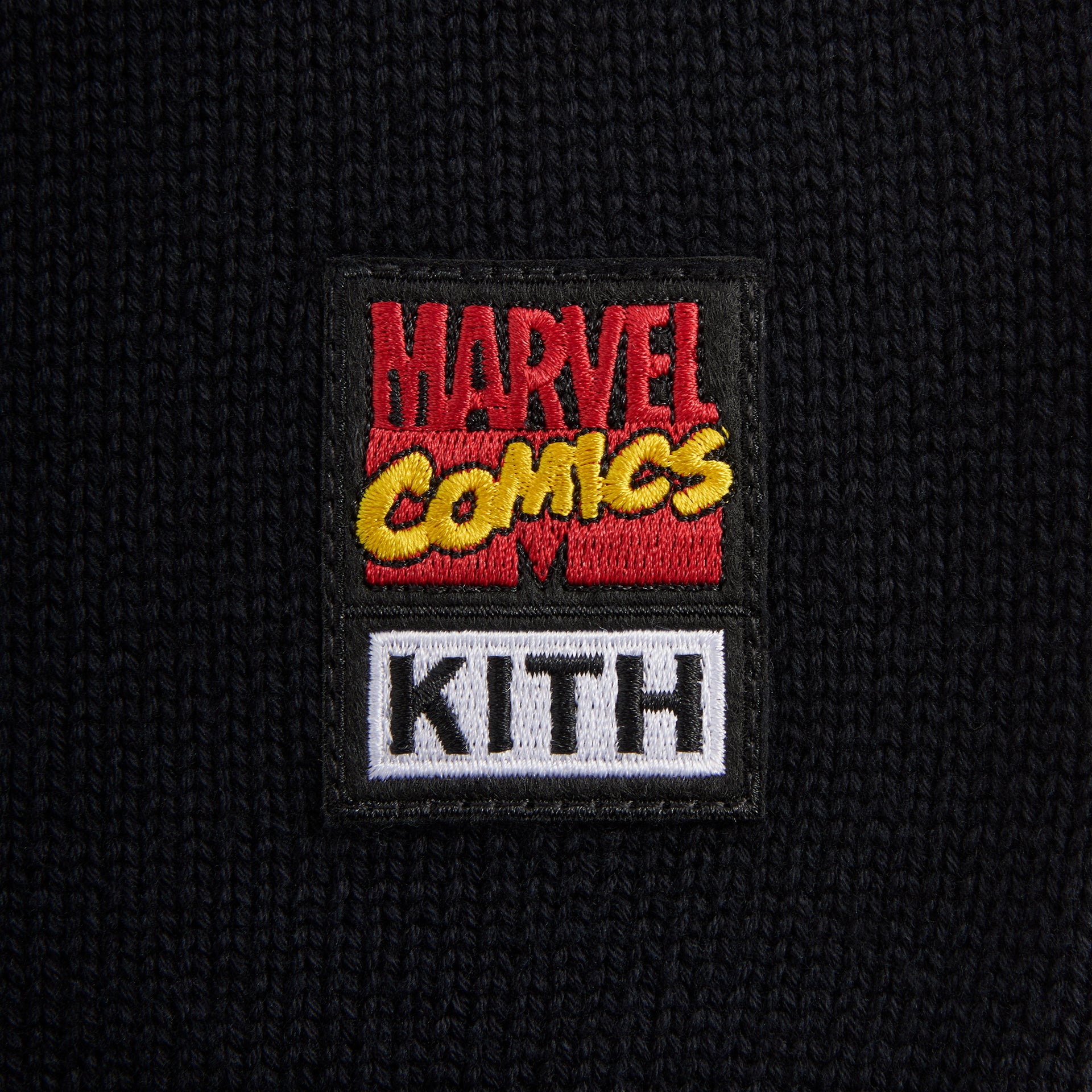 Marvel | Kith Venom Lewis Crewneck Sweater - Black