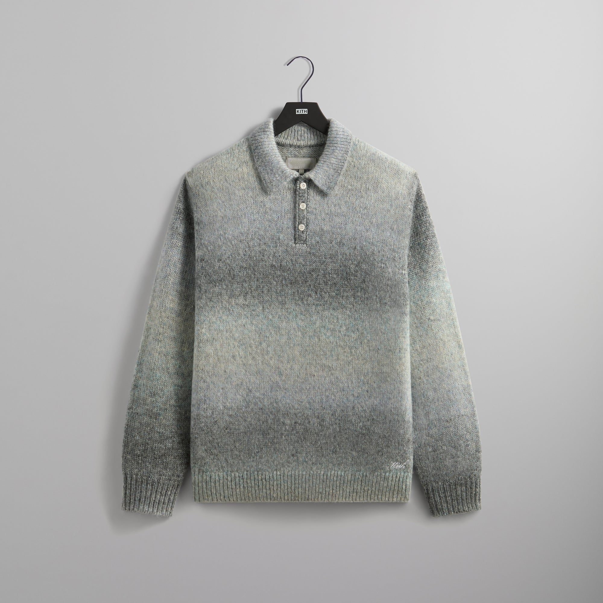 Kith Rugby Pullover Kith Gradient Harmon Rugby Pullover Sweater - Atlas