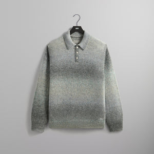 Kith Gradient Harmon Rugby Pullover Sweater - Atlas