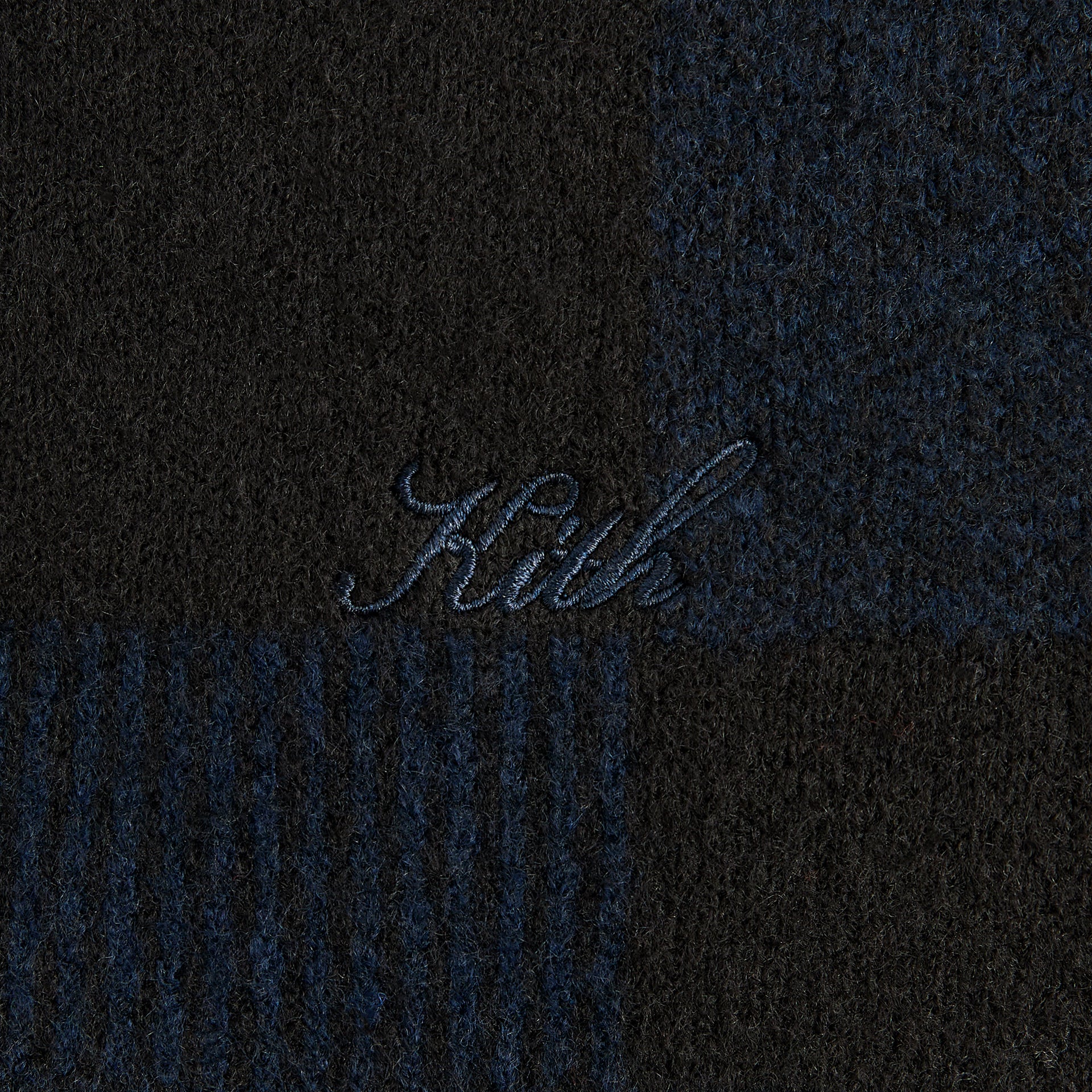 Kith Lewis Check Sweater - Nocturnal