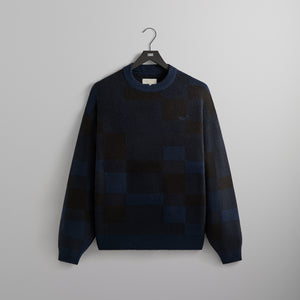 Kith Lewis Check Sweater - Nocturnal