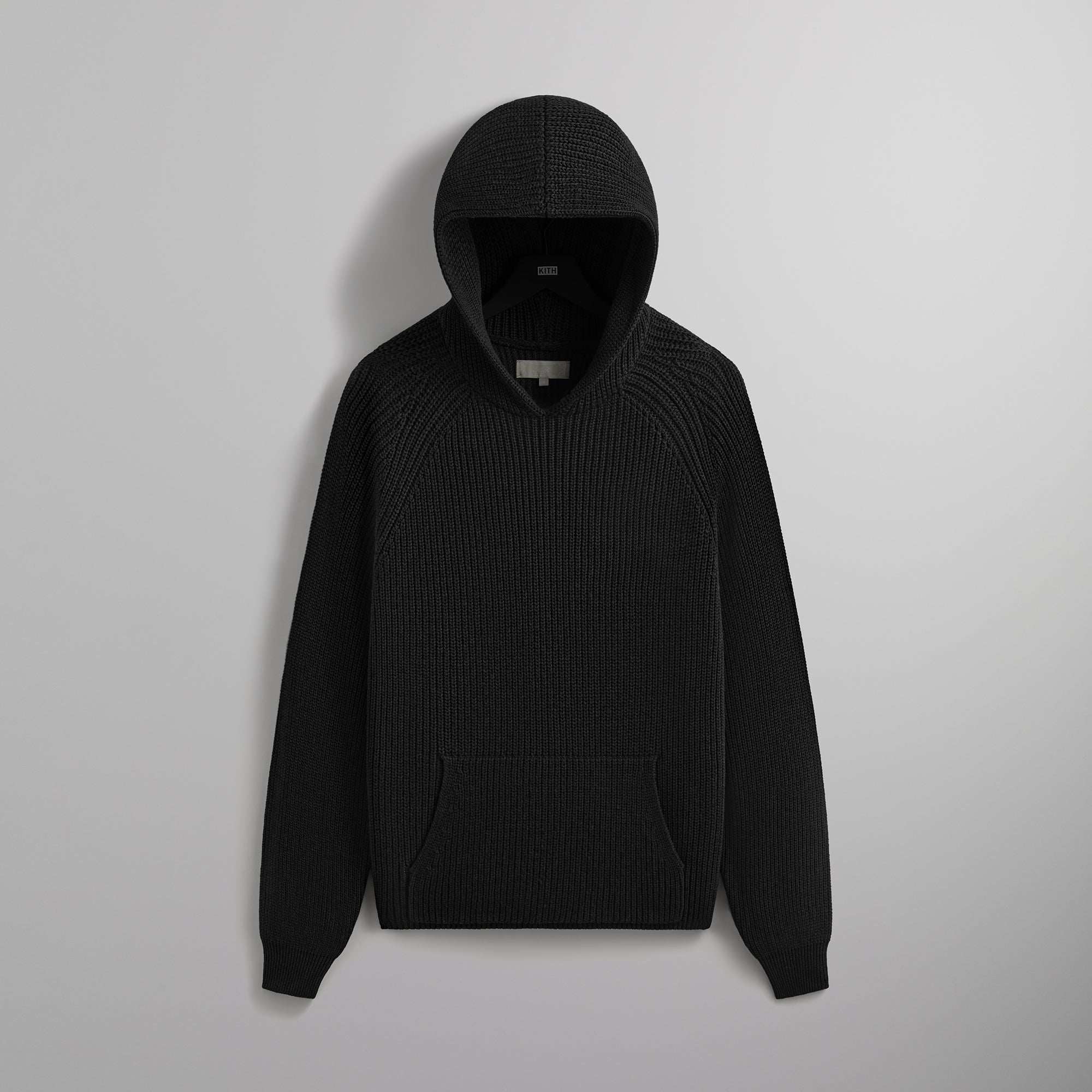 Kith Knit Miles Hoodie Black