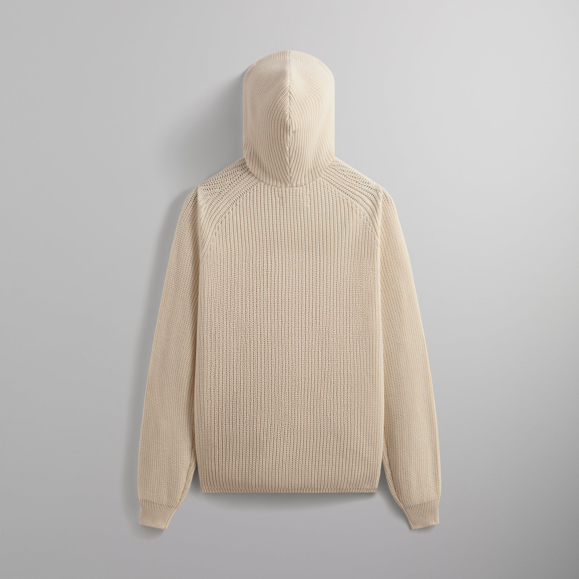 Kith Knit Miles Hoodie - Sandy Heather