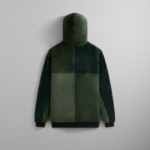 Kith Color-Blocked Plush Hoodie - Stadium