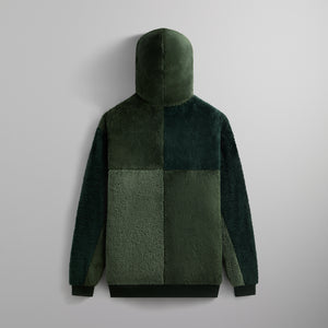 Kith Color-Blocked Plush Hoodie - Stadium