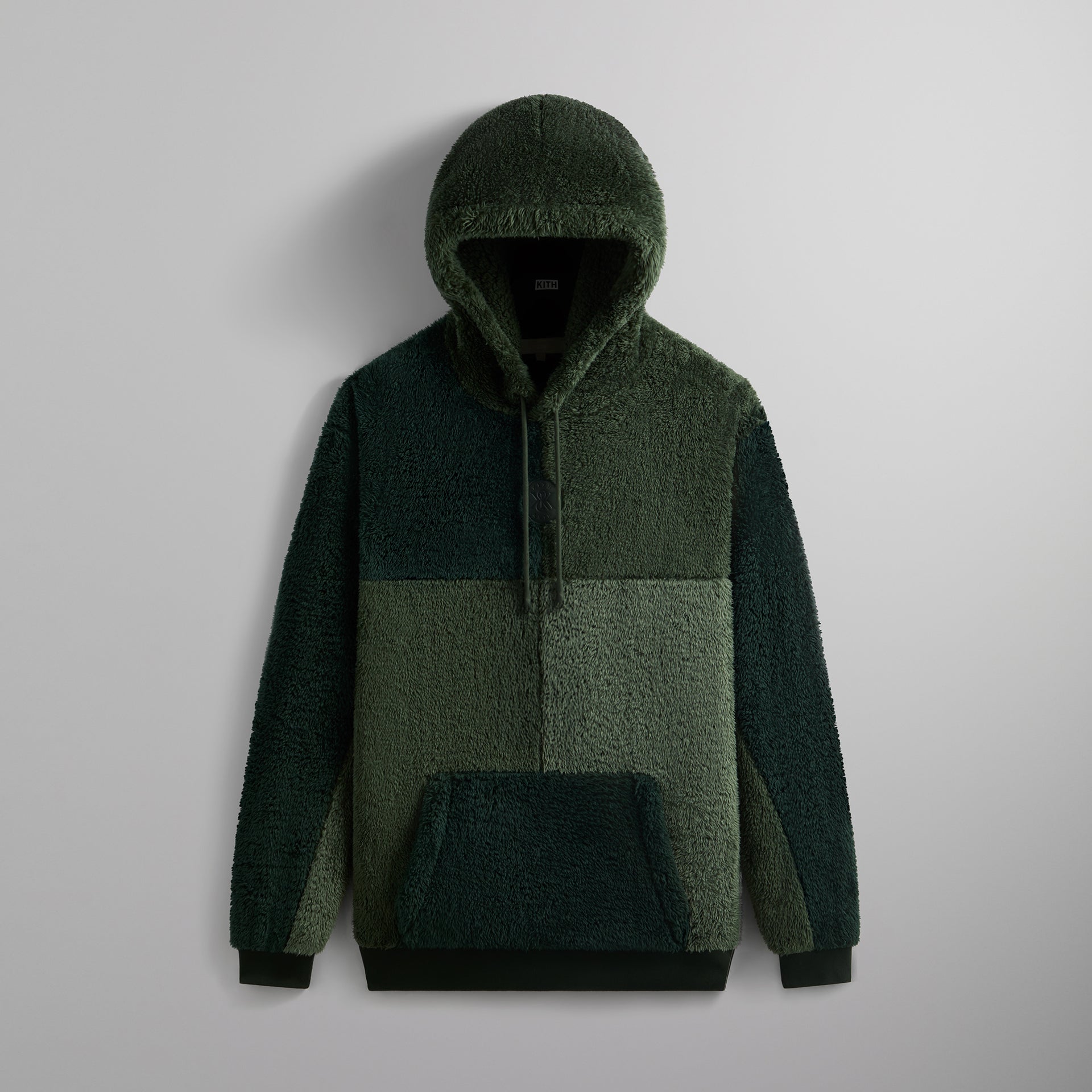 Kith Color-Blocked Plush Hoodie - Stadium